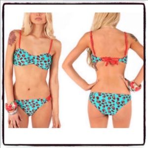 IRON FIST SCARY PRAIRIE TURQUOISE BIKINI SUMMER